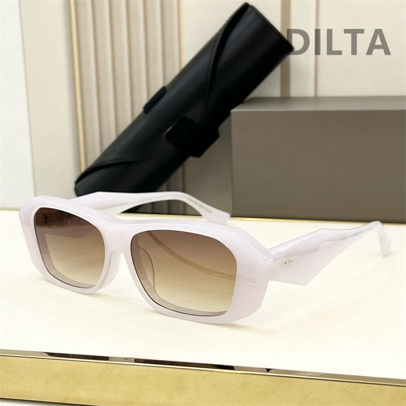 OMSOANA Brand Fashion Women's Sunglasses Oval Design Thick Acetate Shades Classic Eyewear Male Female Sunglasses Outdoor