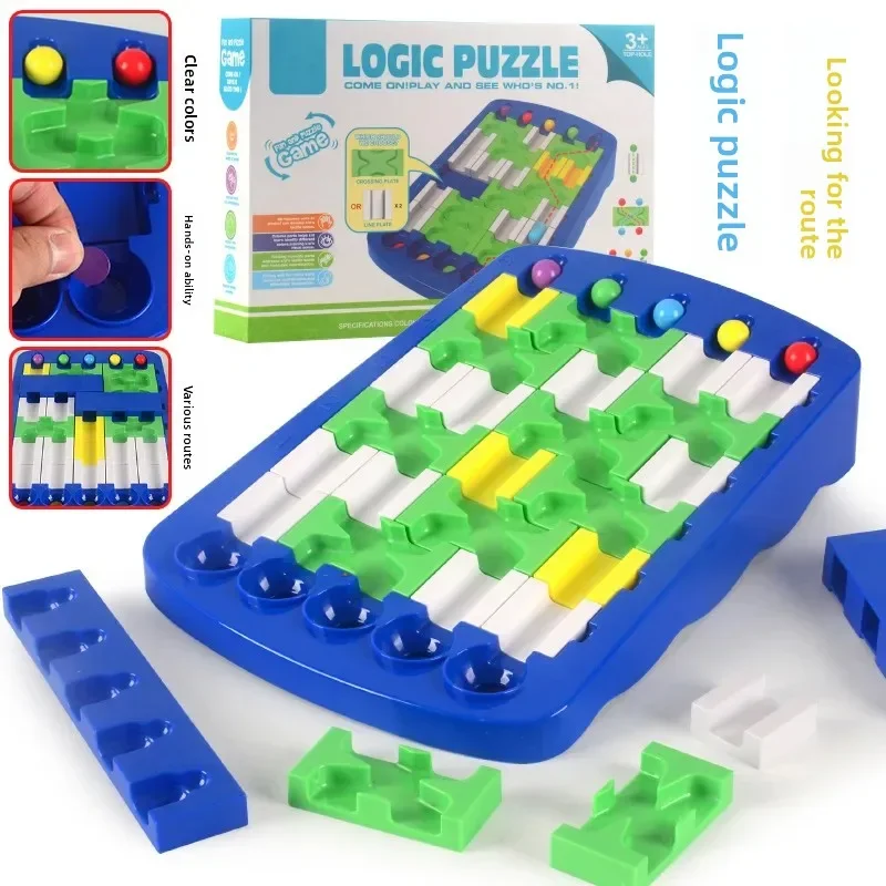 

Maze Puzzle Game Interactive Parent-Child Toys Challenge Route Finding Educational Tabletop Game Children's Logic Thinking