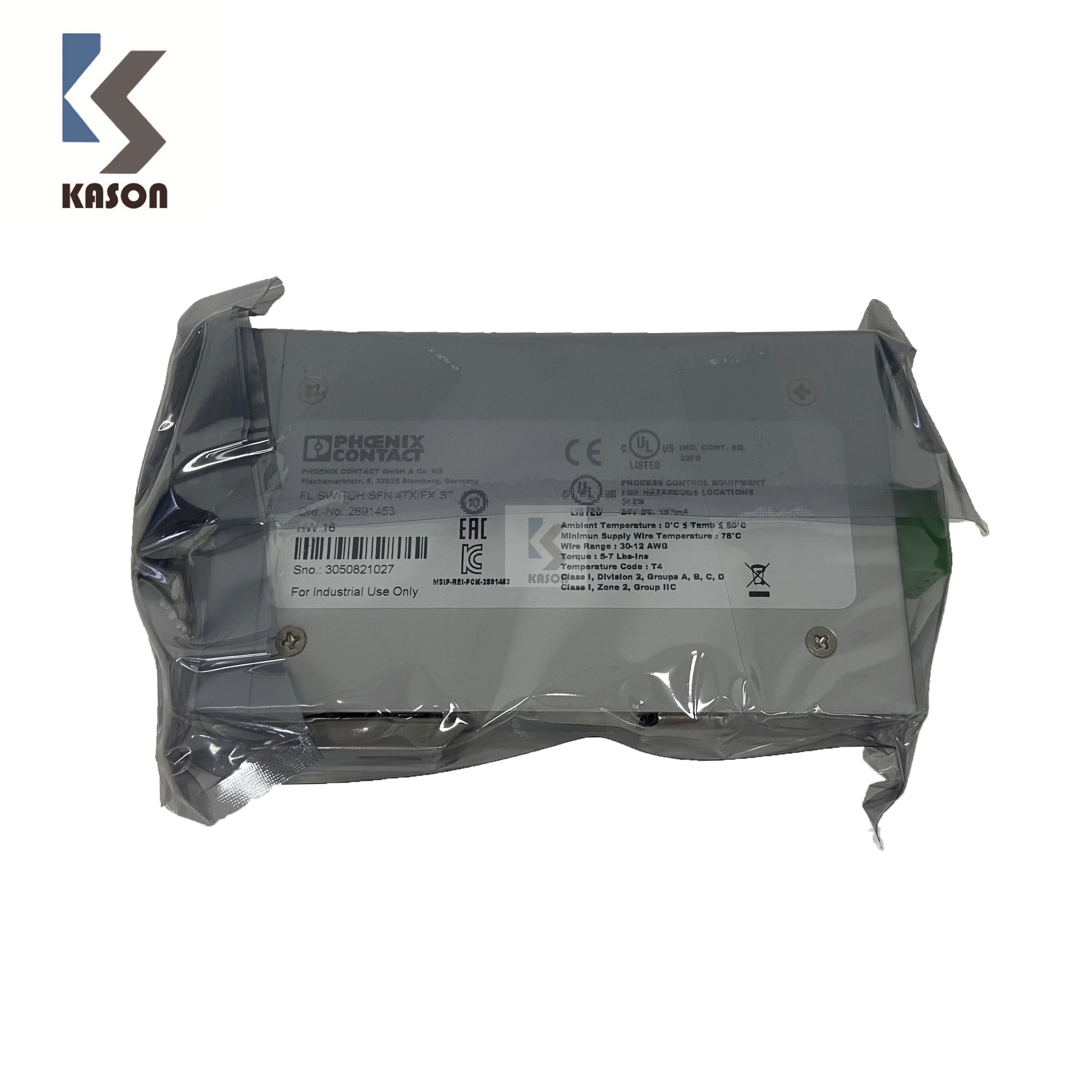 Phoenix Contact Industrial Ethernet Switch FL SWITCH SFN 4TX/FX ST - Industrial Ethernet Switch 2891453