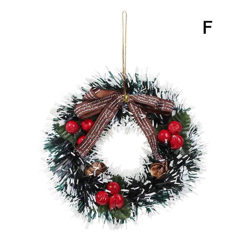 

New Home Decor Xmas Gifts Pendant Ornament Artificial Garland Door Hanging Christmas Wreath