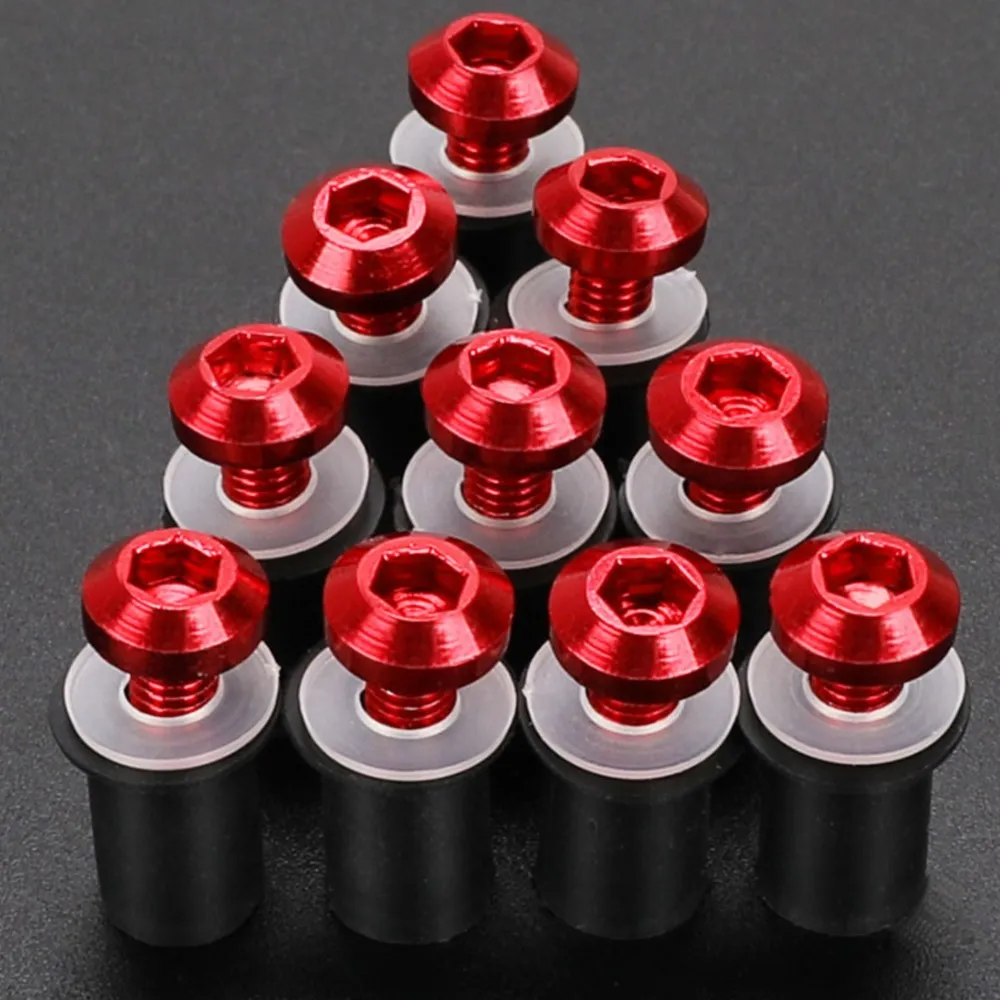 

FOR HONDA CRF1100L AFRICA TWIN GL1500 GL1800 CMX300 CMX500 HORNET 250 900 M5 Windshield Screw Nut Fairing Windscreen Bolt Kit