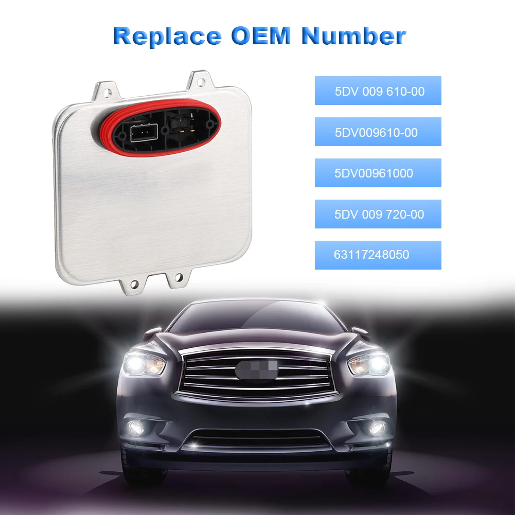 Ксеноновый балласт 5DV 009 610-00 5DV009610-00 5DV00961000 HID 610 00 D1S ECU для Skoda Octavia для BMW X5 X6 7PP941597A