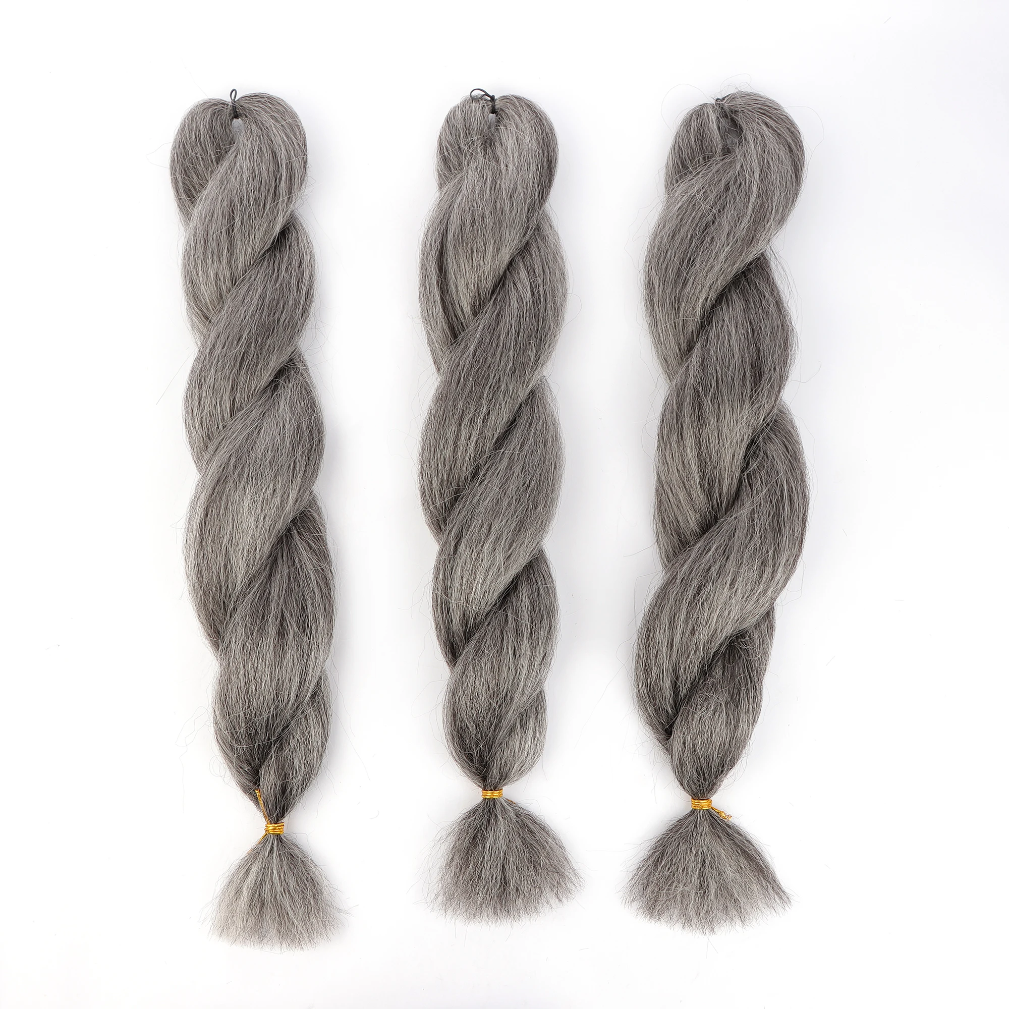 AHVAST Yaki Straight Vixen Braiding crochet Bulk Hair Synthetic Jumbo Braids Crochet Hair Kanekalon Braiding Hair