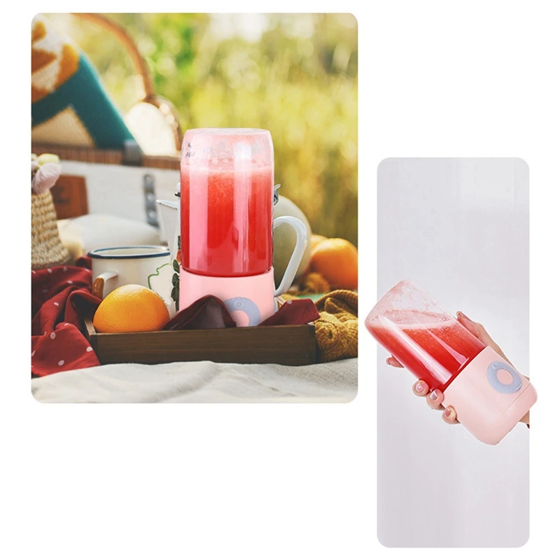 Portable Blender, Juicer Wireless Portable Ice Breaking Electric Juicer Cup, Handheld Blender Sports