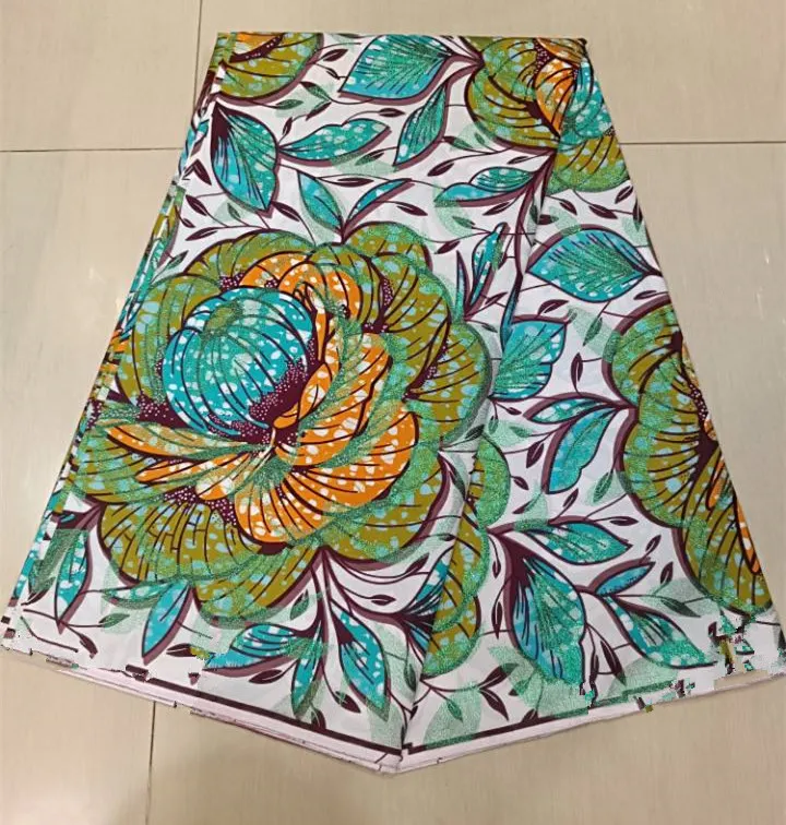 

Африканская восковая ткань, мягкая супер блестящая ткань с золотым воском, хлопок, Анкара, золотой воск, вспышка, золотой принт, батик, Нигерия