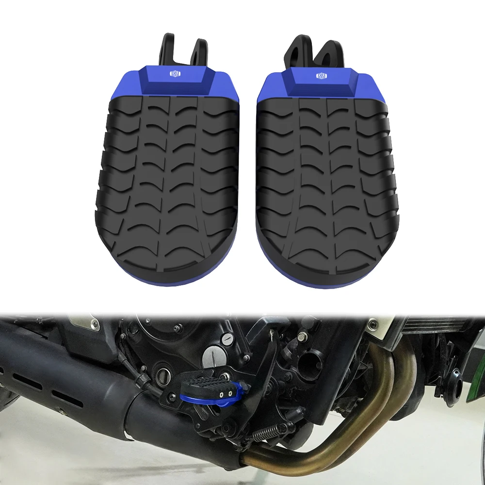 For Yamaha XSR 900/Abarth/Anniversary/Black 2016-2020 2021 Adjustable Motorcycle Accessories Front Foot Pegs Rests Rotatable