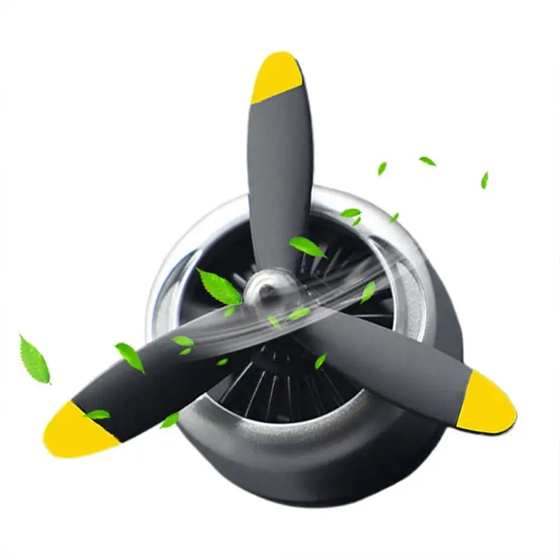 

Car Air Freshener Rotating Propeller Vent Freshener Rotating Propeller Air Fresheners Air Conditioning Outlet Diffuser Clip Car