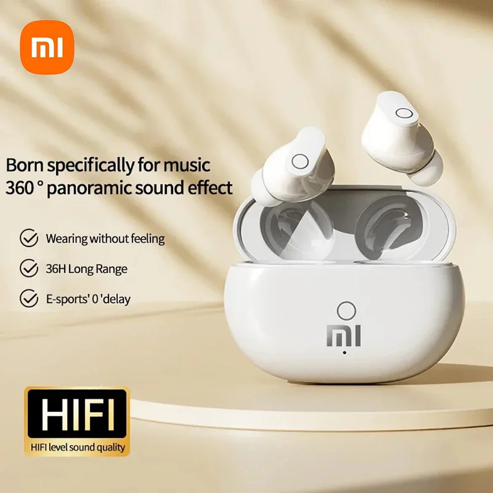 

Xiaomi Wireless Bluetooth Headphones Sports Bluetooth Headset ANC Noise Cancelling Waterproof Mic