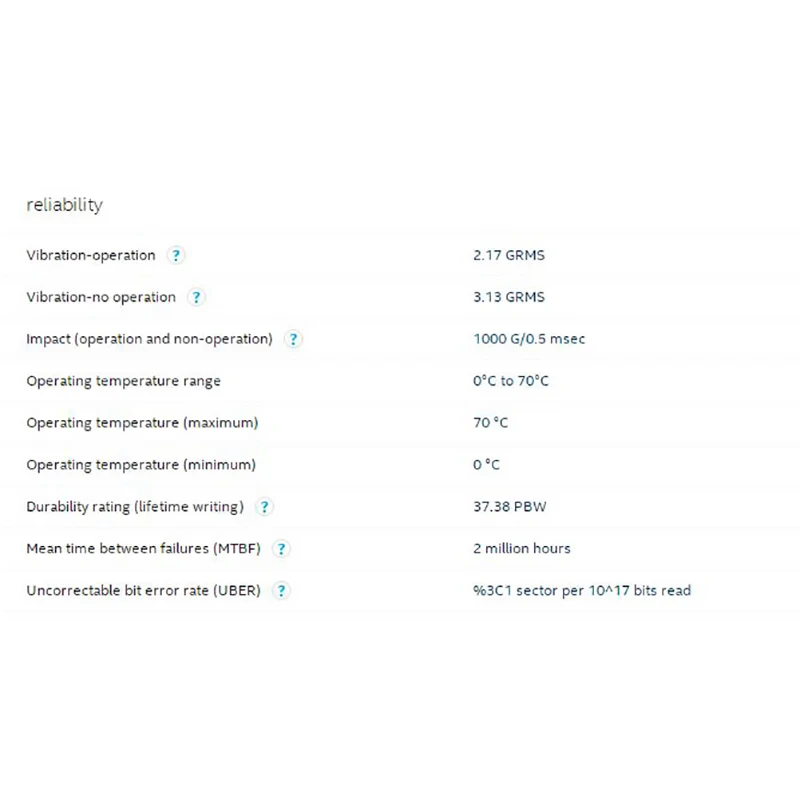 Disque dur SSD NVMe série P4600, 6.4 to, 2.5 to, 6.4T, PCIe 3.1x4