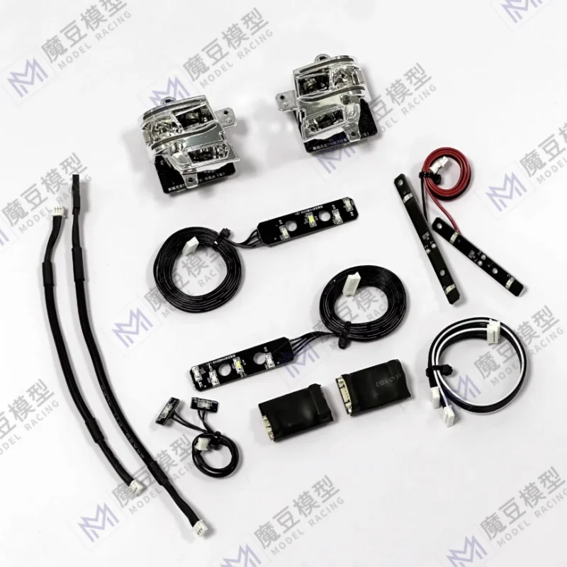 RC 1/14 Flowing Light Set for Tamiya for Scania 770s Running Headlights 1:14 RC Truck Tractor Tipper DIY Parts