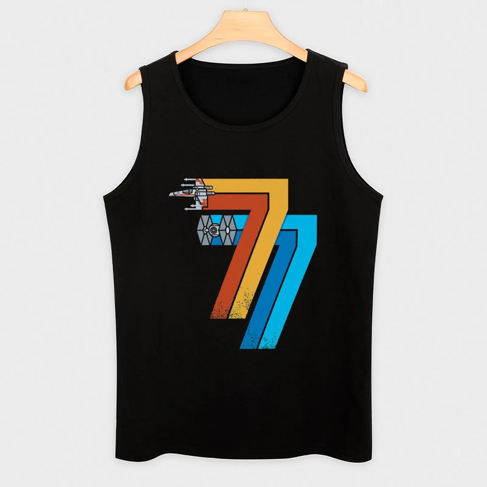 25 Mei 1977 Tank Top t-shirt Gym pria pakaian musim panas pria pakaian musim panas kaus untuk pria gym