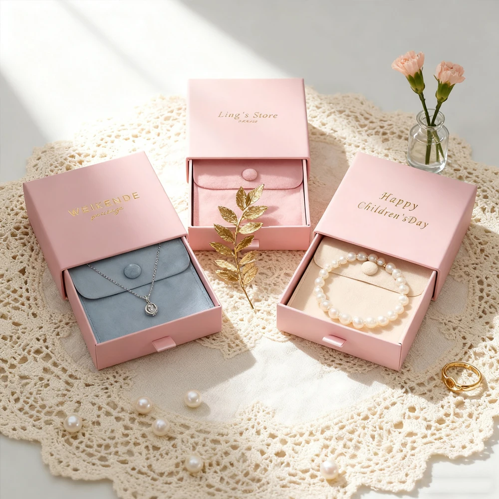 

20-голубая сумка для ювелирных изделий из микрофибры, сумки на кнопках, серьги на заказ, подарочная упаковка, конверт, сумка, брошь, кольцо, подарочные пакеты