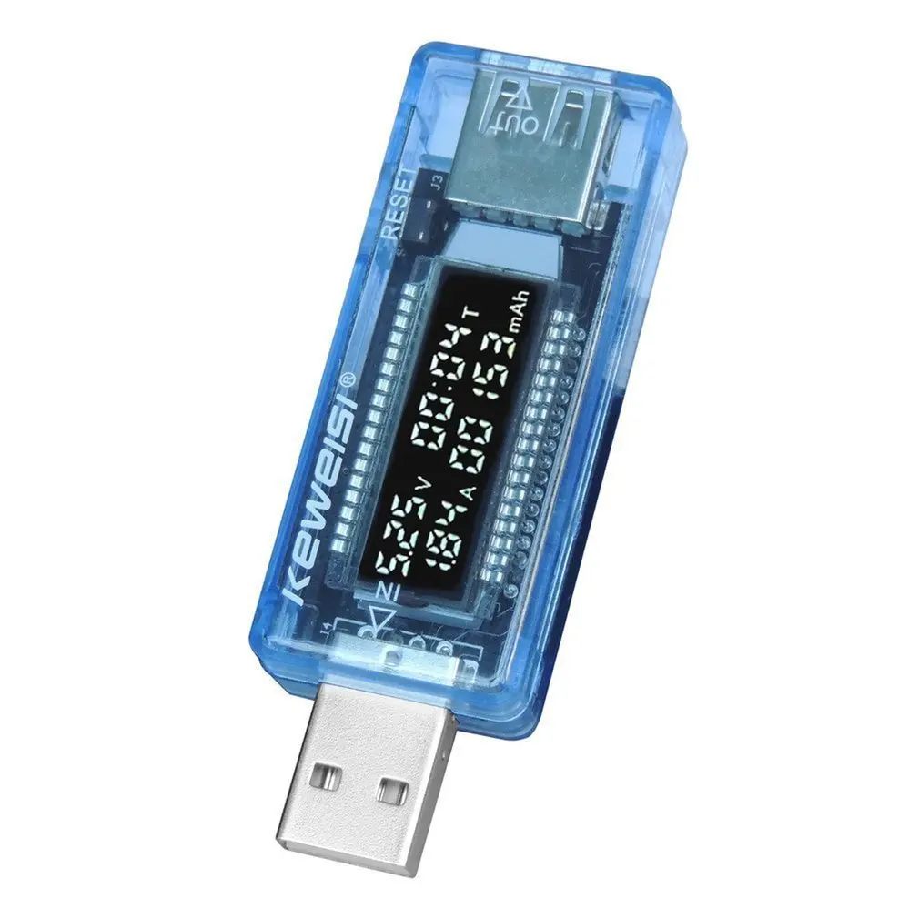 

USB Current Voltage Capacity Tester Meter Volt Current Voltage Detect Charger Mobile Power Detector Battery Test Dropshipping