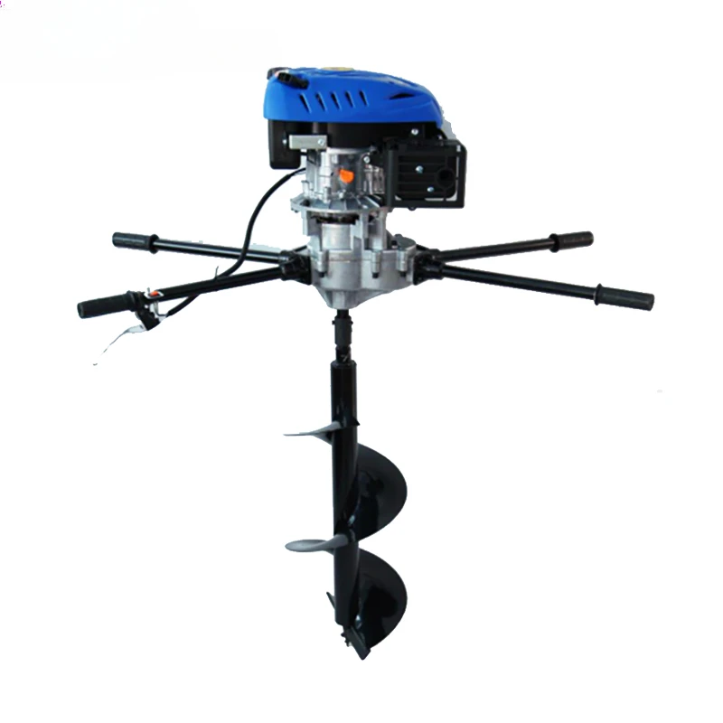 

4 Stroke Portable Gasoline Earth Auger Garden Farm Ground Drilling Machine Hand-Power OEM Customizable Drill Bit