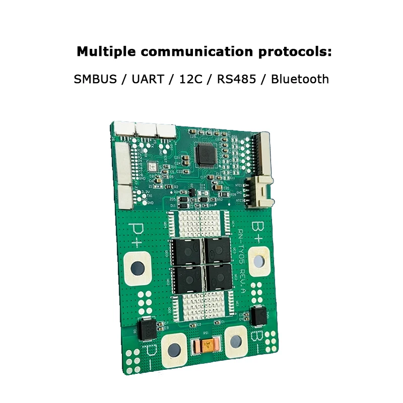 Heltecbms 12V inteligentny akumulator sodowo-jonowy BMS UART/BLE 3S 4S 30A 40A 50A 60A 100A balans baterii tablica zabezpieczająca/12V akumulator