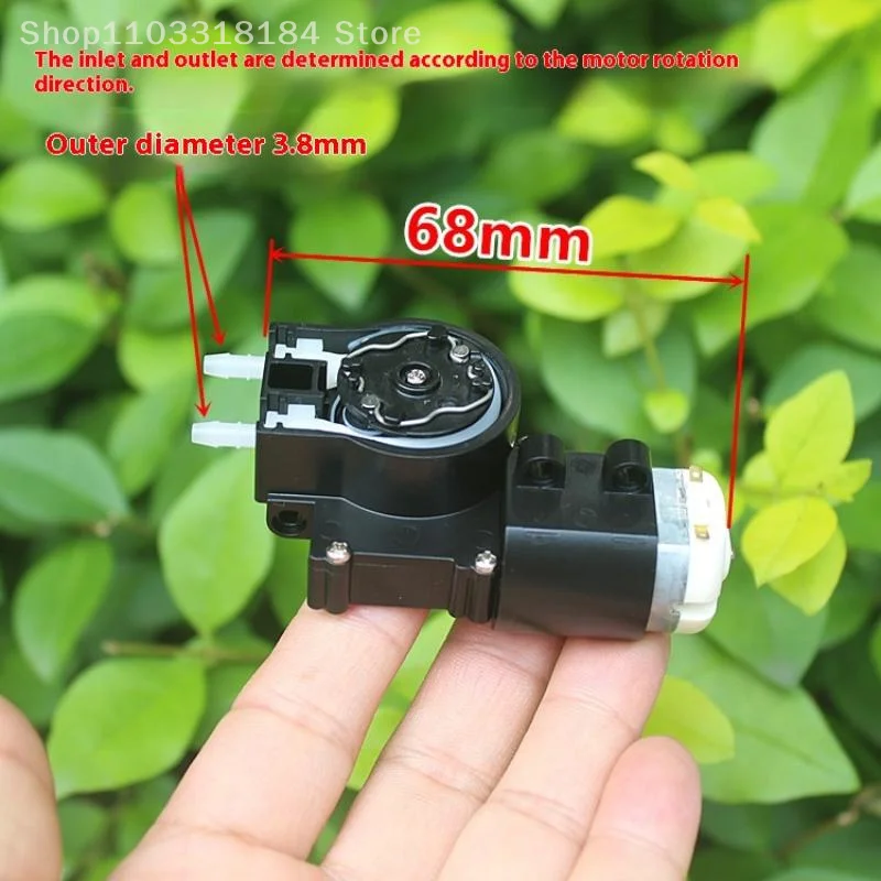 Перистальтический дозирующий насос Mini 280, 3 В/3,7 В/5 В постоянного тока, самовсасывающий, реверсивный насос для сжимания жидкости