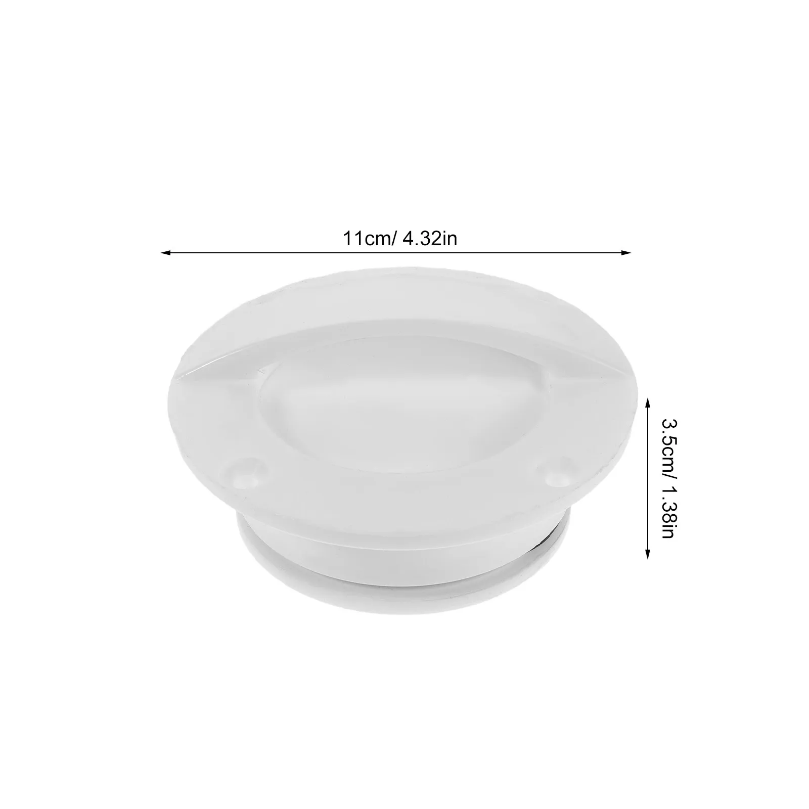 Marine Yacht Deck Drain Plug Compact Corrosion-Resistant Boat Water Outlet Valve Efficient Seal Quick Install Marine Boat