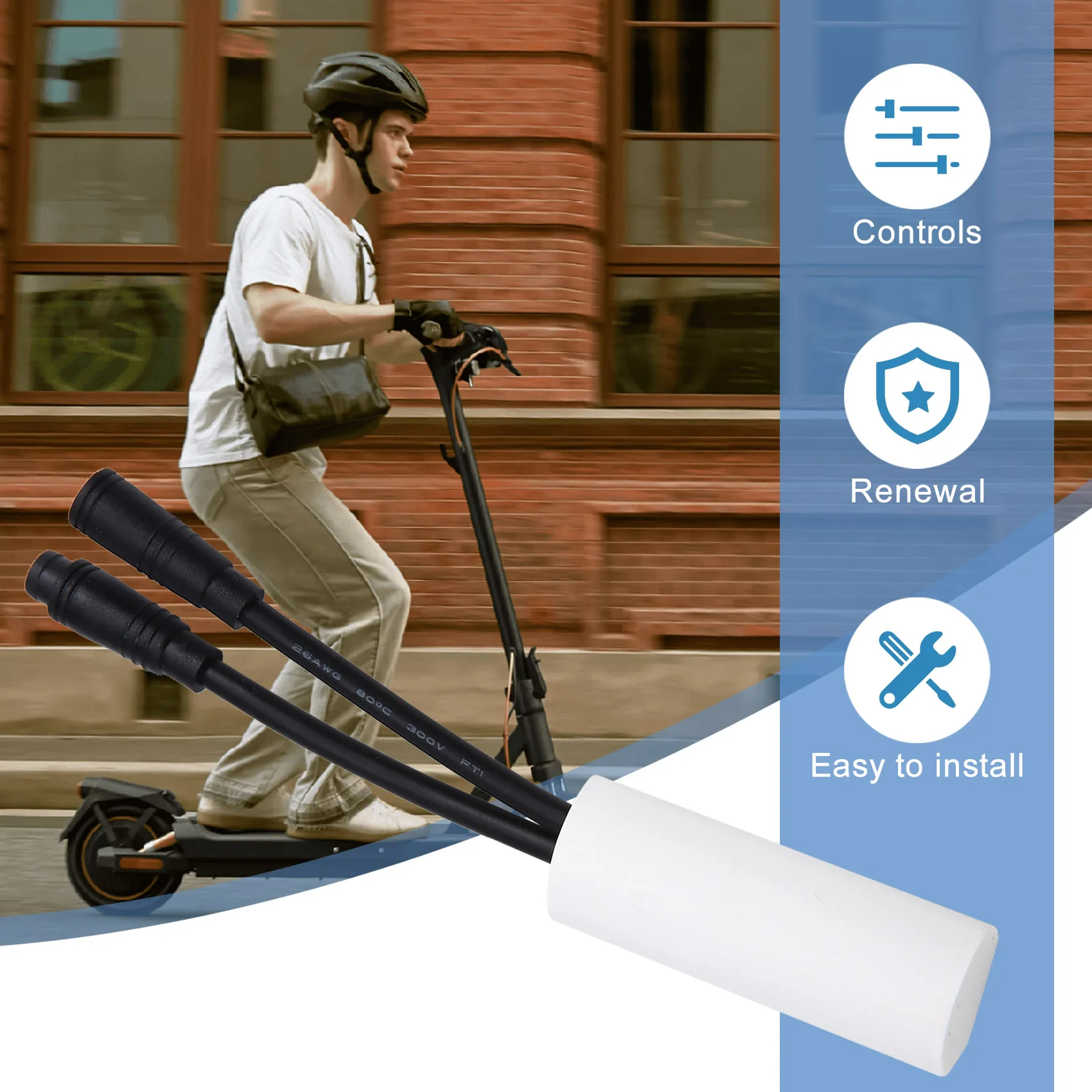 NEW HOT In Stock-For Ninebot GT3 Electric Scooter Kickscooter Speed Controller Speed-Unlock Limit Cable 40 Km/H Governor Replace