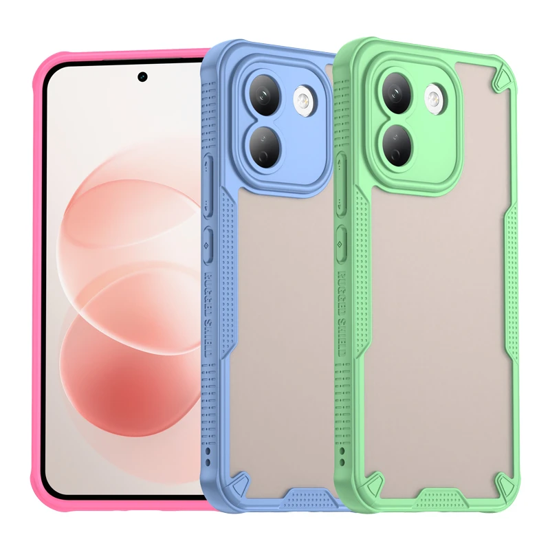 Matte Handyhülle für Redmi Note 17 Pro Max, durchscheinende Hülle für Redmi Note 17 Pro Max, Rückseitenabdeckung für Redmi Note 17 Pro Max, Hülle für Redmi Note 17 Pro Max.