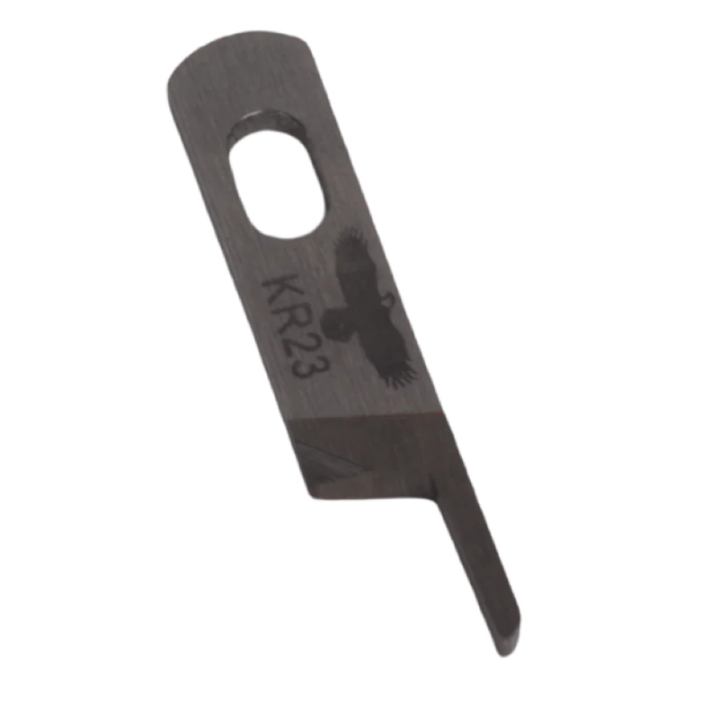 Faca Superior Dianteira de Aço KR23 SIRUBA, Peças para Máquina de Costura Knife 747
