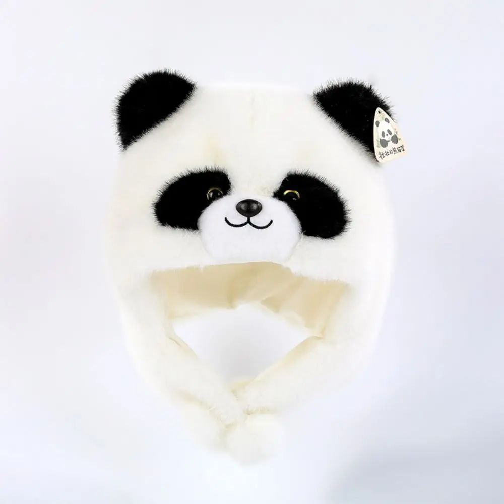 Knuffel Storytelling Panda Pluche handpop Zachte sjaal Panda Pluche nekkussen Simulatie Handschoenen Panda Pluche hoed Nieuwjaar