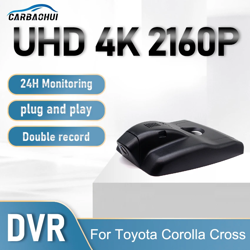 

Dash Cam For Toyota Corolla Cross 2022 Plug and play Car DVR WiFi High Quality DashCam Camera Video Recorder Original