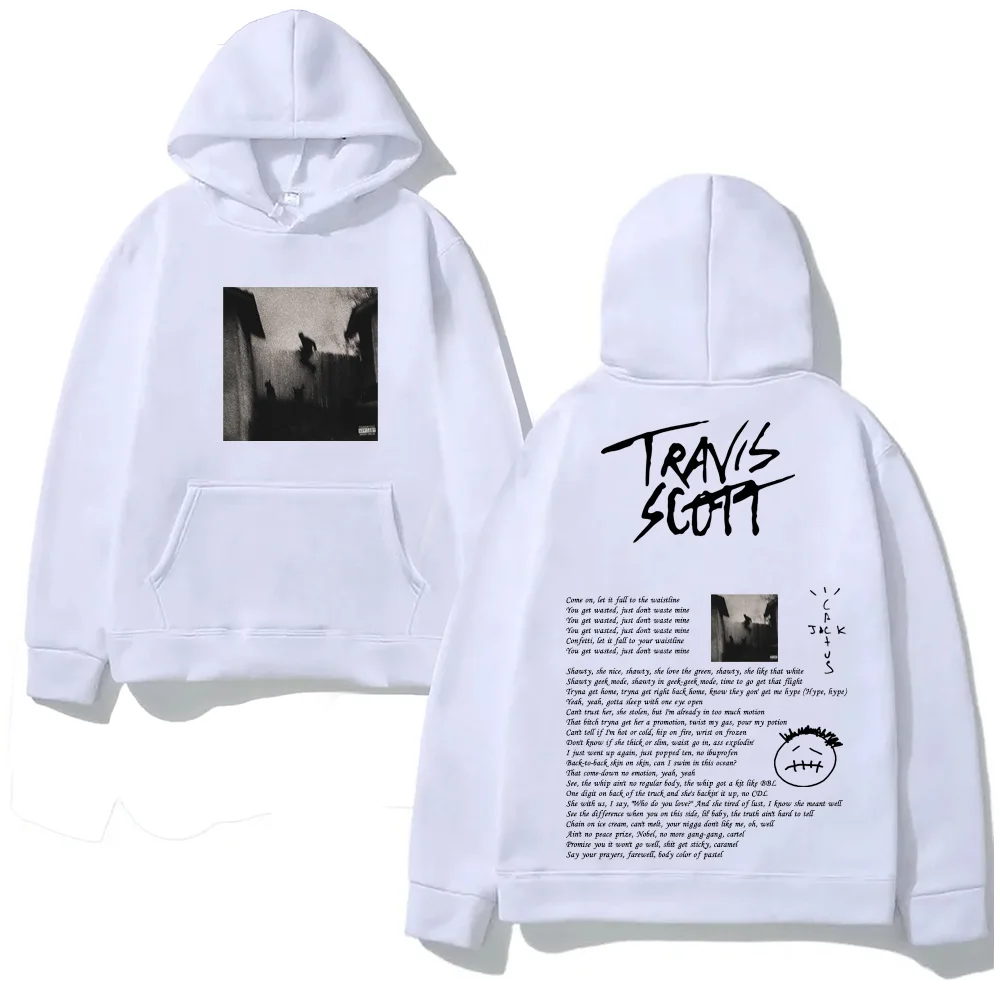 

American Rapper Hoodie Fashion Sweatshirts Harajuku Aesthetic Hoody Classic Travis AND Scott - DUMBO Soft Punk Hooded Pullovers