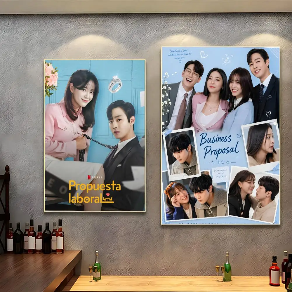 Romantic Drama Business Proposal Poster Peel And Stick Indoor Bedroom Wall Decor Aesthetic Gift