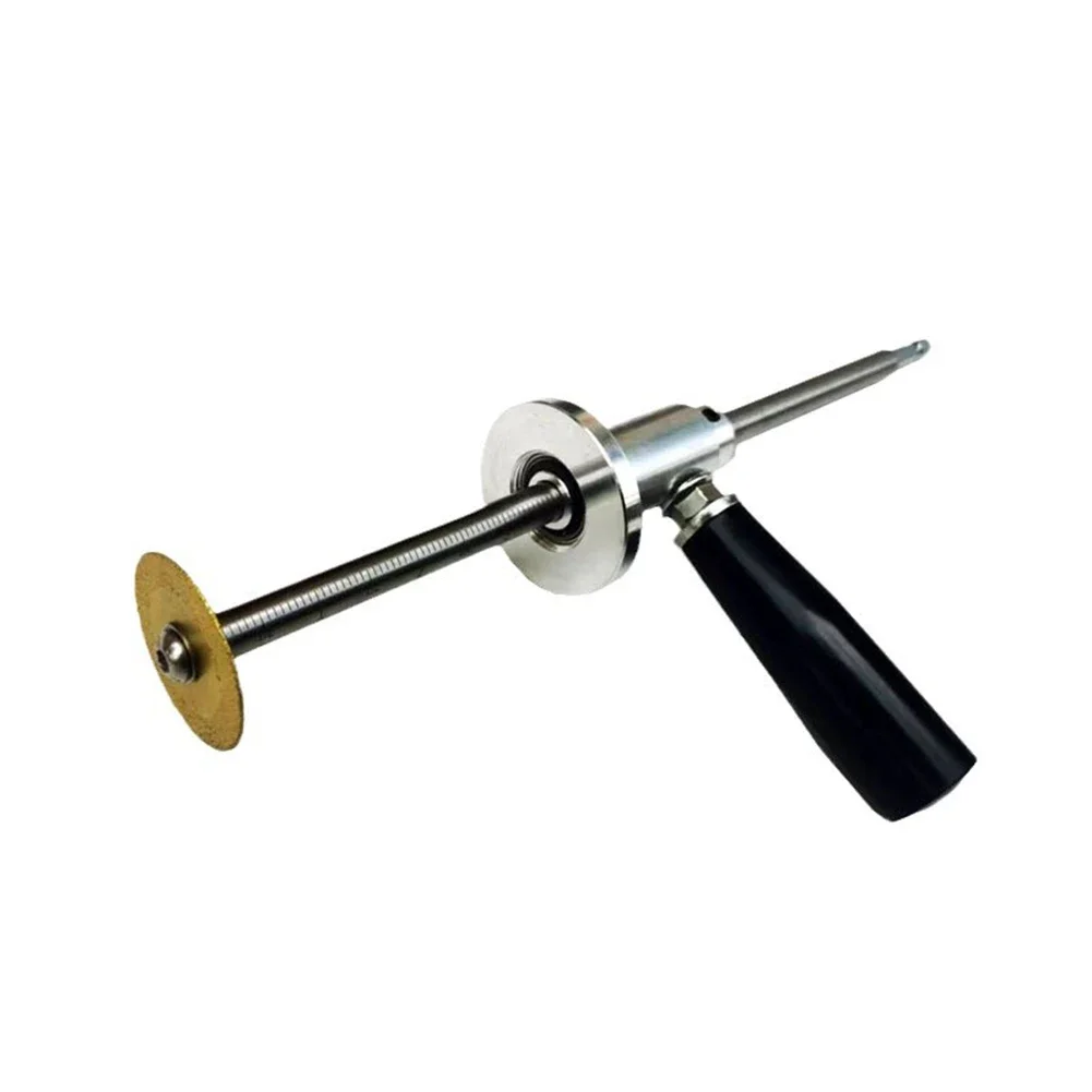 

As Shown Adjustable Cutting Tool Removable Guide Disk Stainless Steel Construction For Glass And Marble Cutting