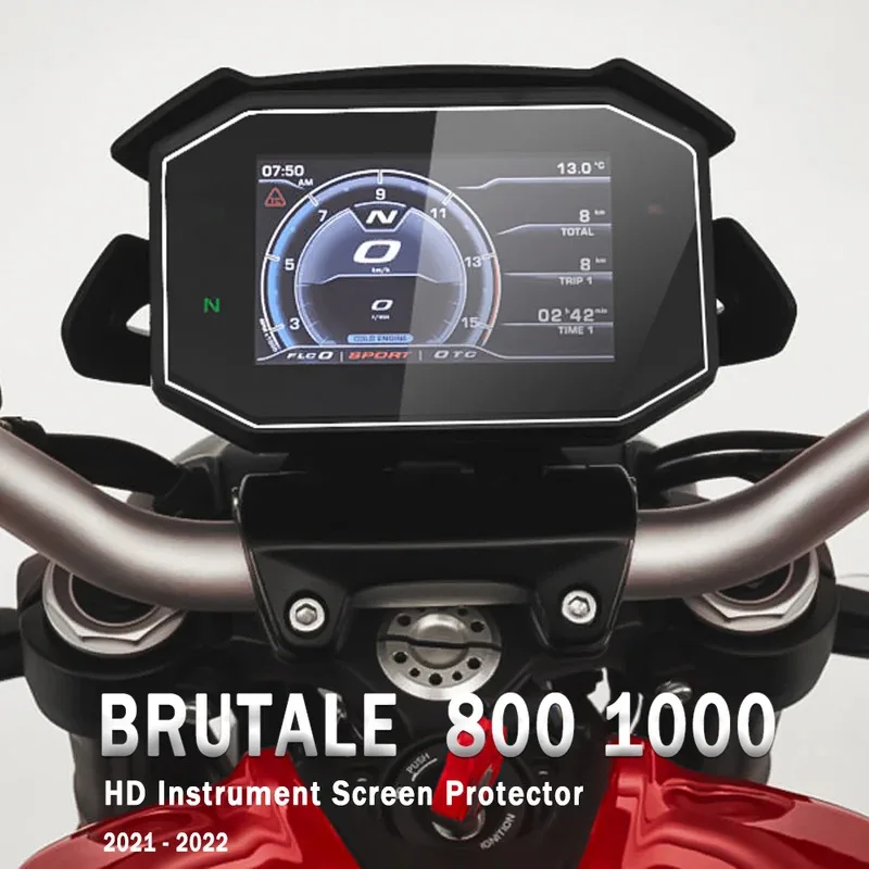 

Instrument Panel Protection Screen, Ultra-Clear TFT Film for MV Agusta Brutale 800, 1000, 2021, 2022 Motorcycle