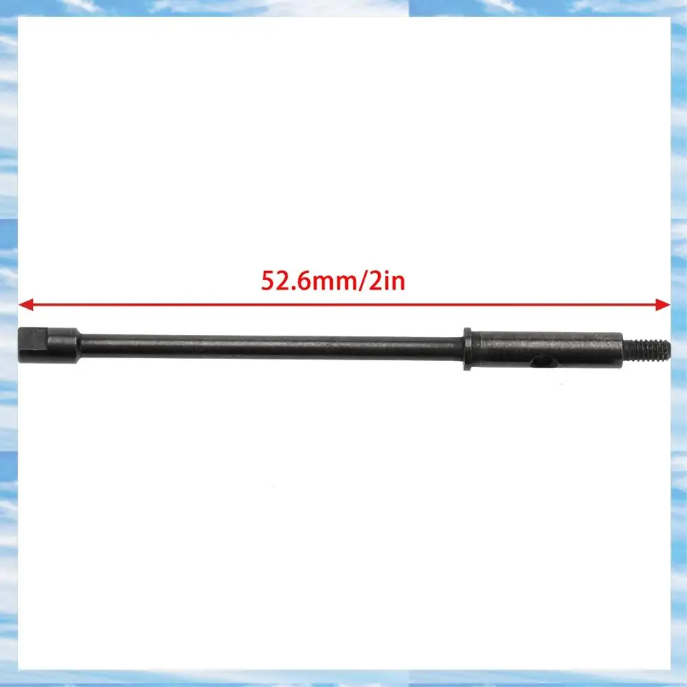 T31C-1 Set Front Rear CVD Drive Shaft +6Mm Steel Axles Brass Weights Widen Wheel Hub Set For 1/24 Axial SCX24 Upgrade