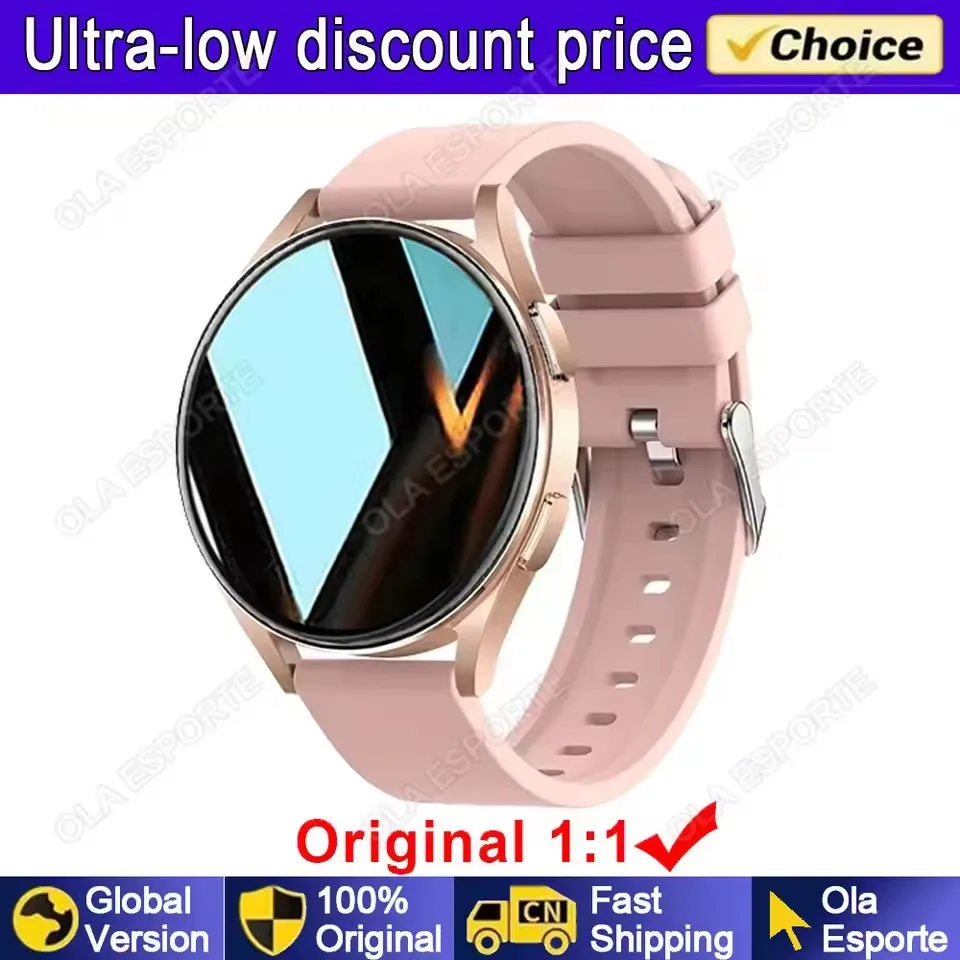 2025 Nieuwe Dames SmartWatch Bluetooth Oproep Dame Horloges Sport Waterdicht Hartslag Slaap Smart Horloge voor Vrouwen Aanwezig Cadeau