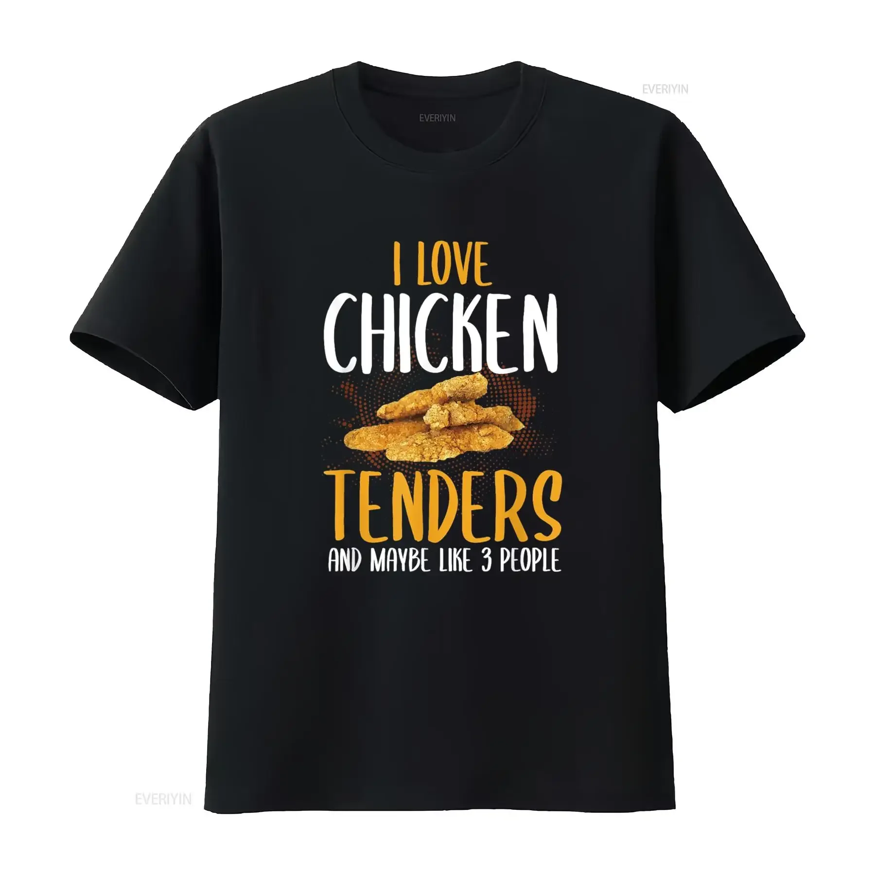 Chicken Tenders T Shirt Sarcastic Fried Lover vintage Washed fashion Comfortable graphic Soft designer clothes