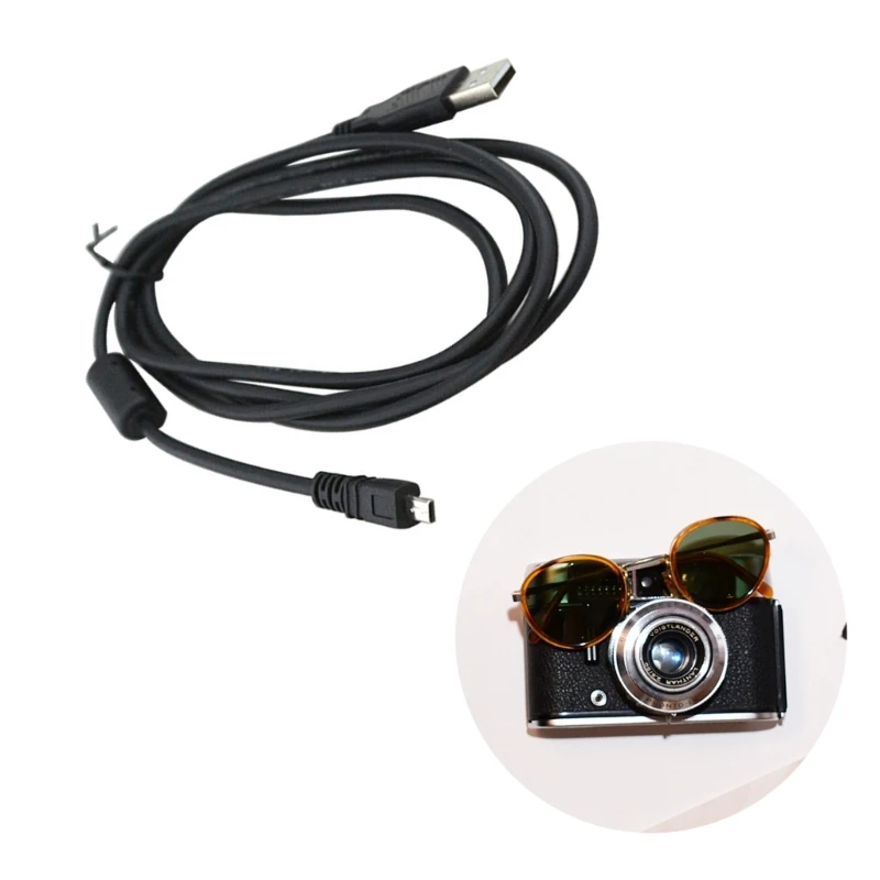 Cavo USB 2.0 ad velocitร per fotocamere DSLR Cavo DSC W710 W730 W800 W810 W830 Cavo ricarica per fotocamera comodo