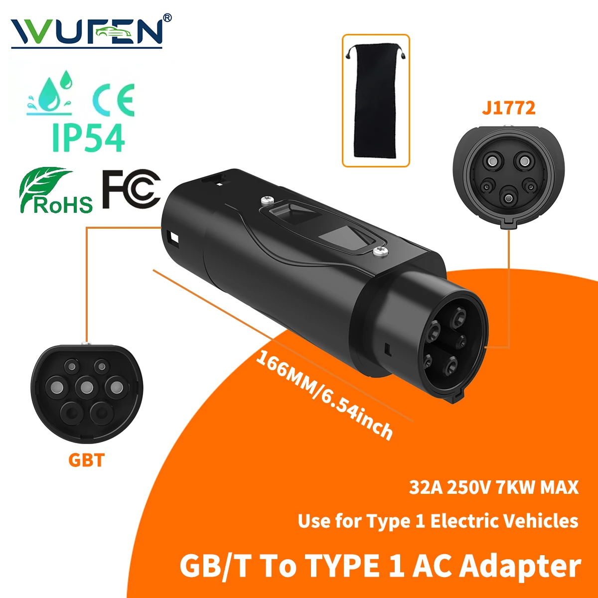 GBT to J1772 7KW