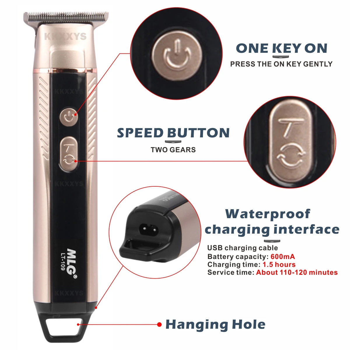 MLG الحيوانات الأليفة التهيأ المقص عدة القط الكلب الشعر المتقلب الكهربائية اللاسلكي 3 في 1 حلاقة الكفوف مبرد للأظافر ماكينة حلاقة لقدم الحيوان