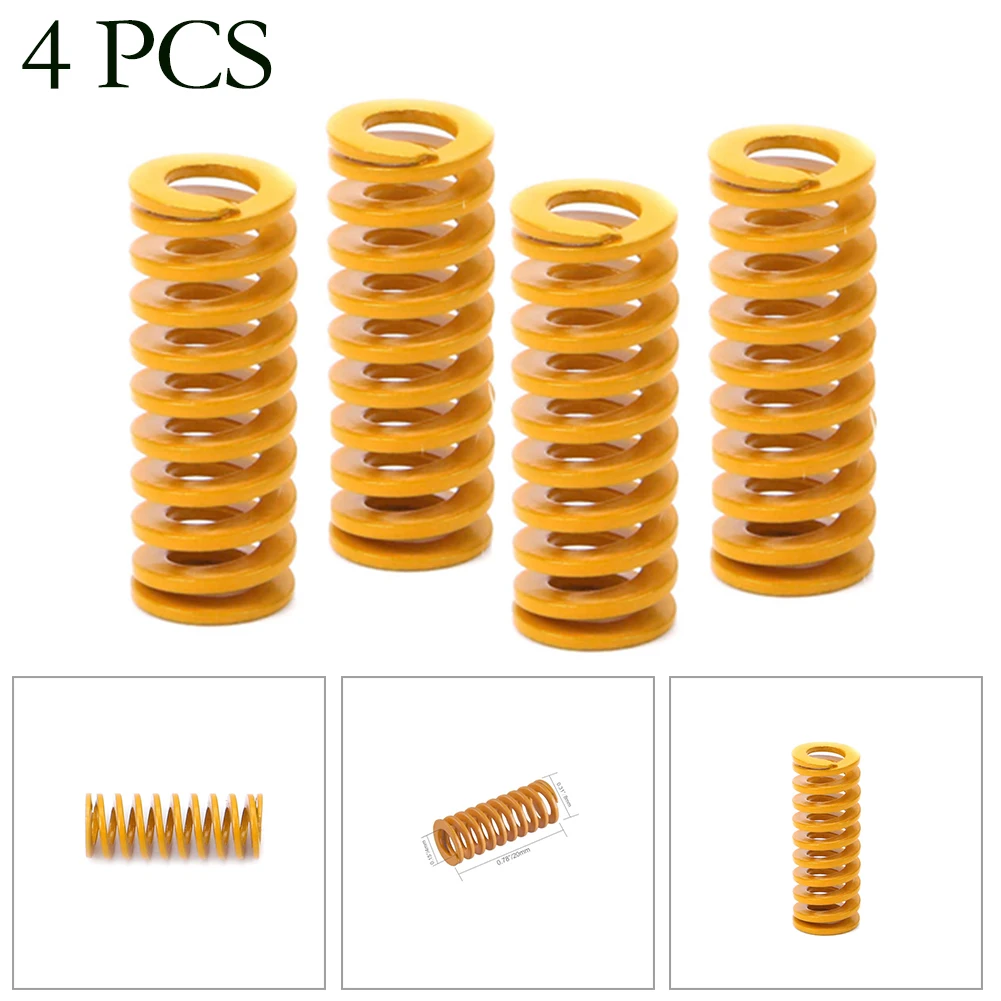 Hot Bed Leveling Spring Set for Creality For Ender 2 For Ender 3 For Ender 5 CR-10 CR-10S CR-10 CR-20 For 3D Printer Use