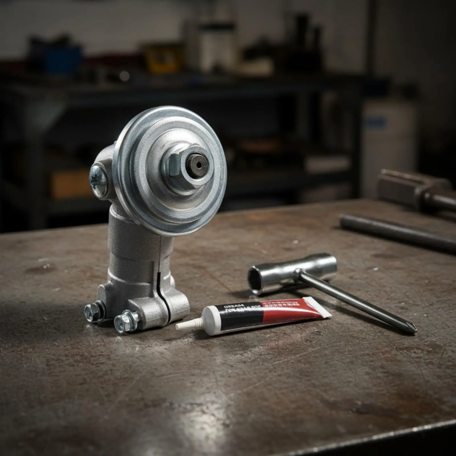 Trimmer Gearbox Assembly Aftermarket Trimmer Gear Head Replacement Compact Brush Cutter Gear Head for Landscapers