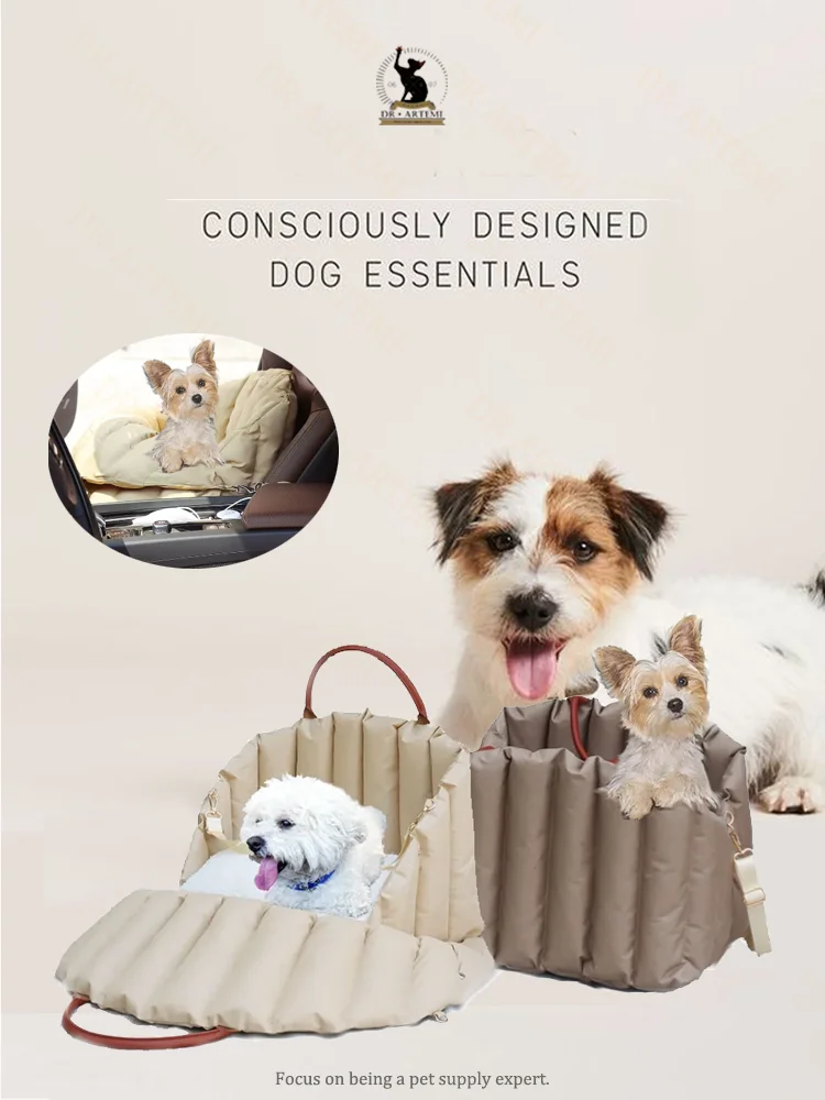 

Portable Non-slip Carriers for Pet, Kennel Bag for Small Dog and Cat Travel, Chien Portable Car Seat, Car Seat