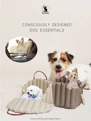 Portable Non-slip Carriers for Pet, Kennel Bag for Small Dog and Cat Travel, Chien Portable Car Seat, Car Seat