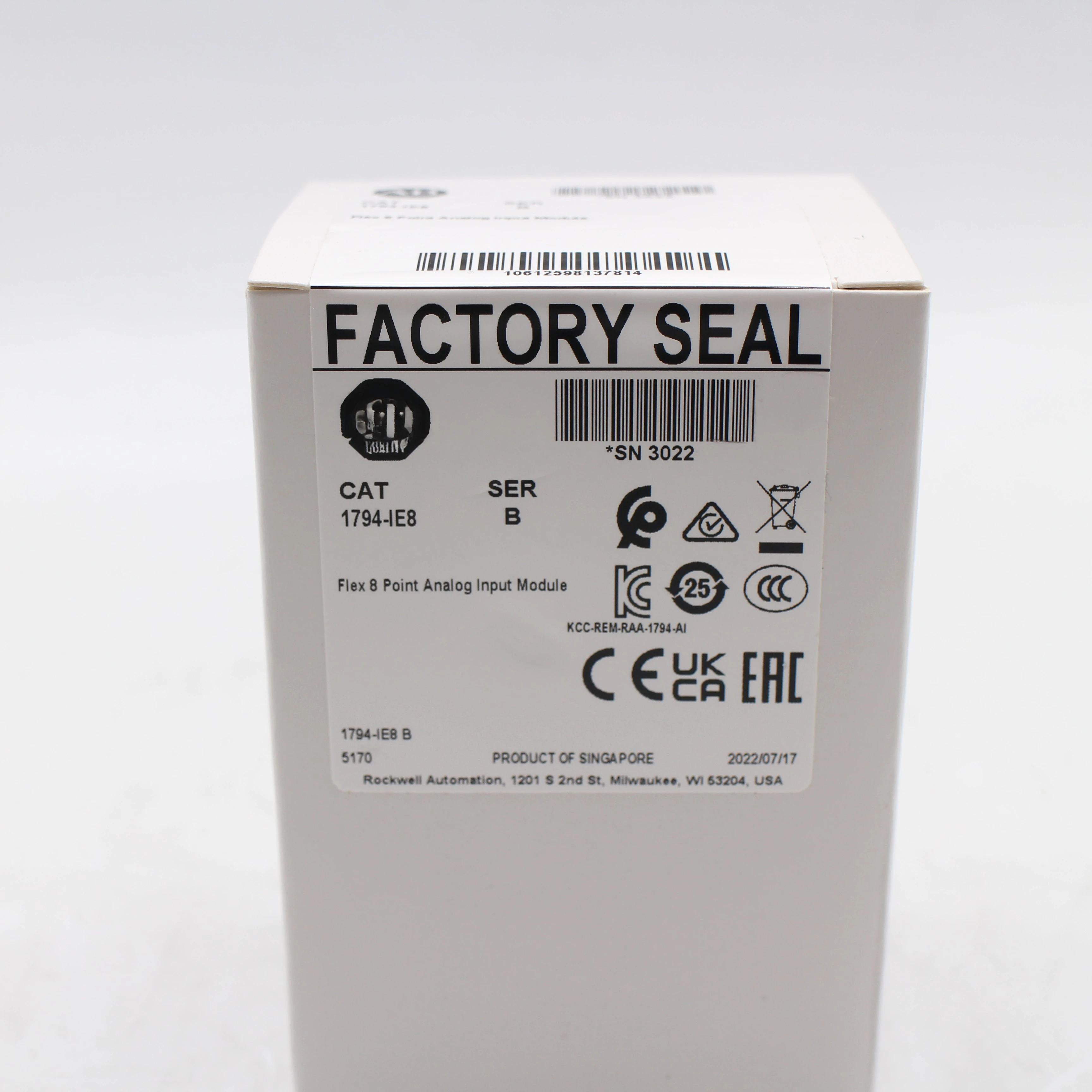 1794-IE8 1794-ie8 PLC Controller Brand New    Spot Plc Programming Controller