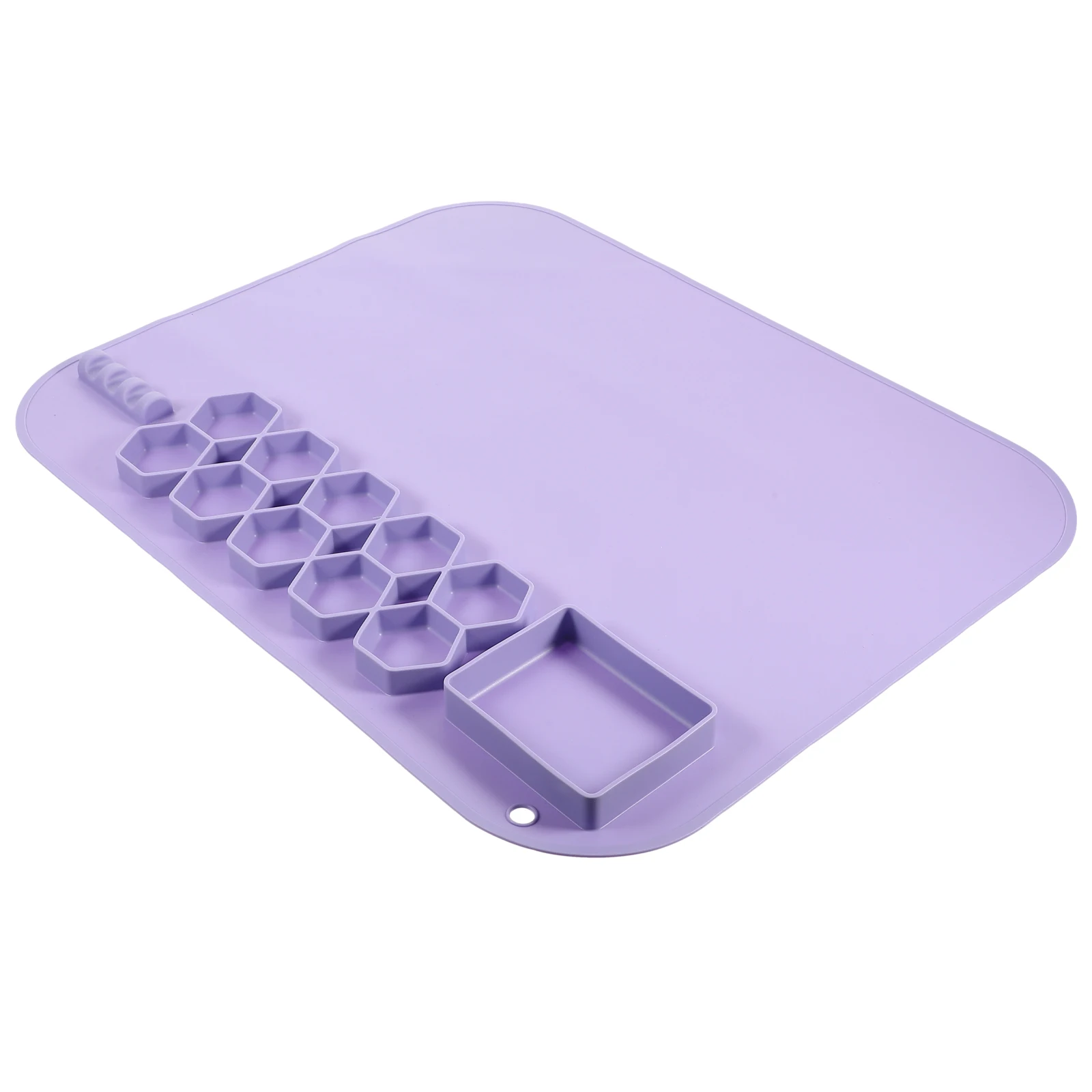 

Reusable Silicone Painting Mat Craft Mats Pink Drawing Pad Lightweight Portable Easy to Clean DIY Jewelry Resin Molds Clay