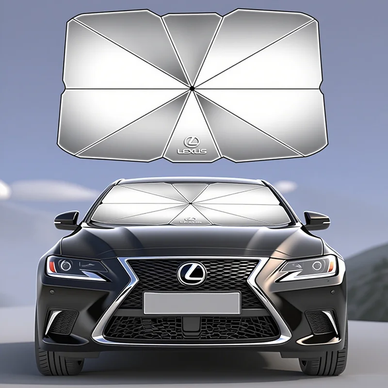 

Солнцезащитный зонт-шторка для автомобиля Lexus, накидка на лобовое стекло для Lexus F SPORT ES RX NX LS UX LM LX GX LC RZ IS CT GS RC SC LBX