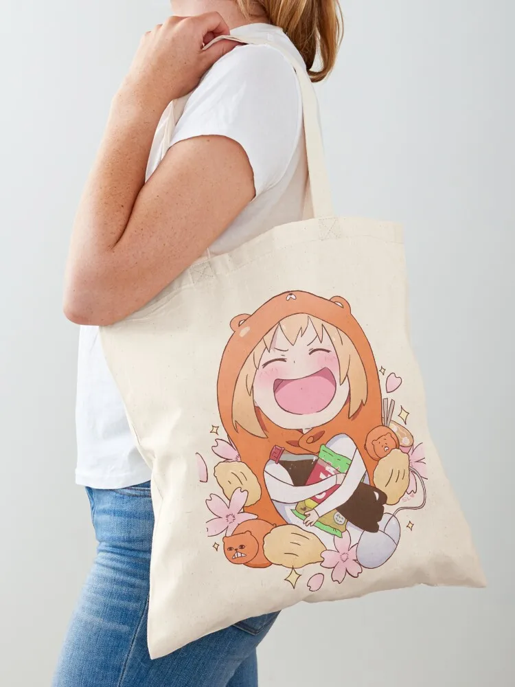 Junk Food Umaru Tote Bag Gift bag Women's shopper bag canvas bags