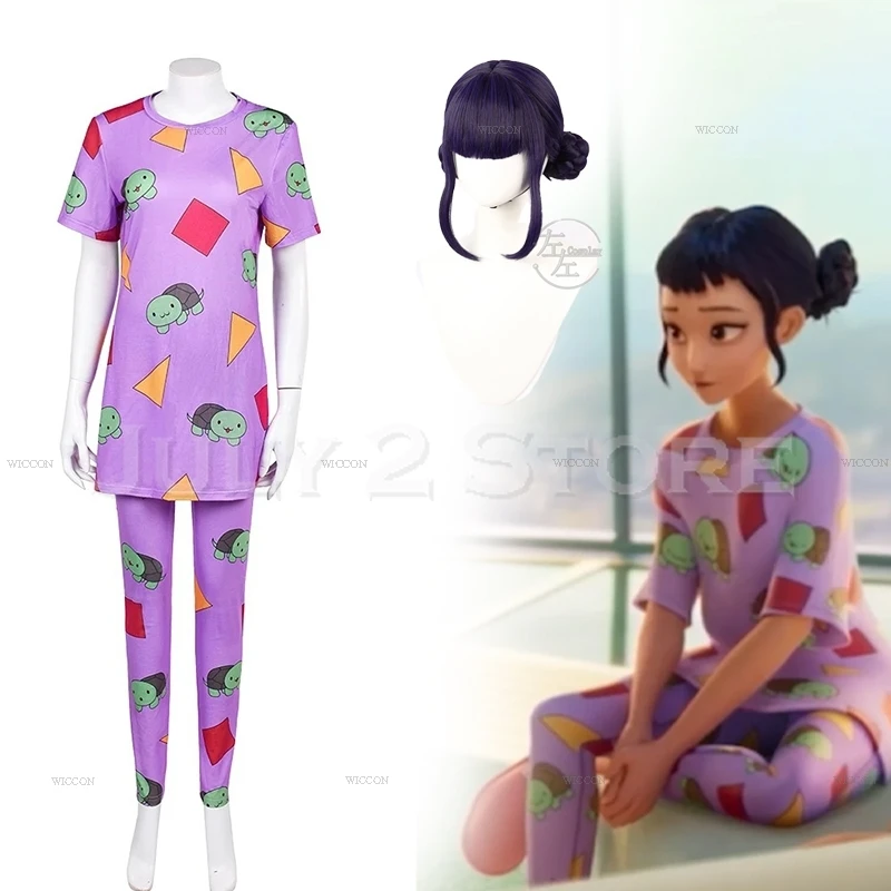 Взрослые охотники K-Pop 조이 Zoey Jo-i Косплей Охотники на демонов Хэллоуин для девочек Пижама Косплей Самая маленькая домашняя одежда Наряд Костюм Взрослые охотники K-Pop 조이 Zoey Jo-i Косплей Охотники на демонов Хэллоуин для девочек Пижама Косплей Самая маленькая домашняя одежда Наряд Костюм