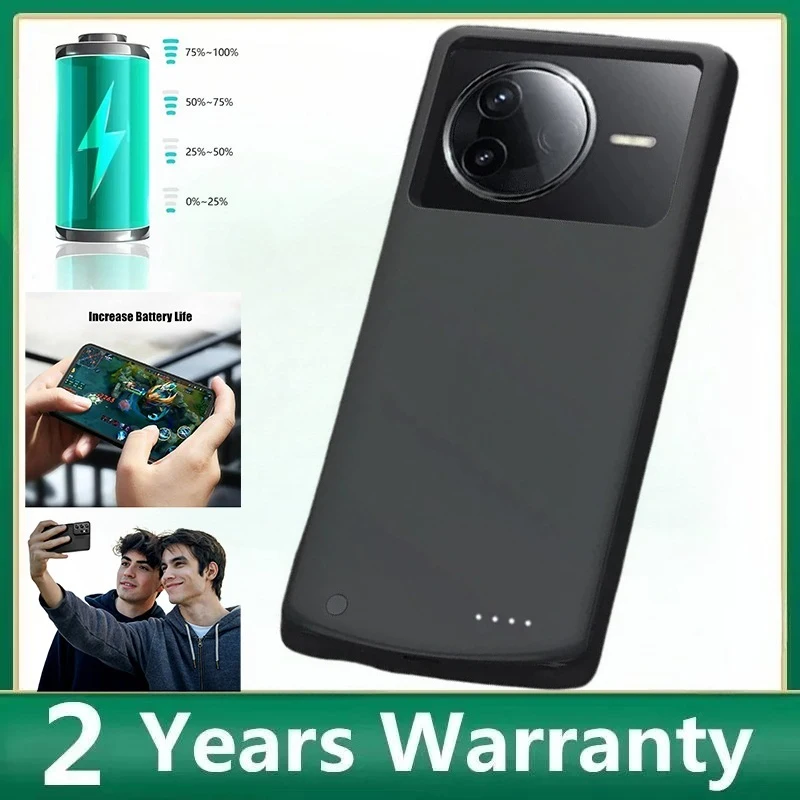 

Новый тонкий чехол-аккумулятор Travel Slim 10000 мАч для Xiaomi Redmi K80 Pro: внешний аккумулятор, чехол-батарея для телефона K80 Pro