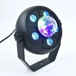 LED Par Light Disco Ball 2 in 1 6x3W RGBW Disco Light DMX Controller Effect Light Club Bar Wedding Show Decoration