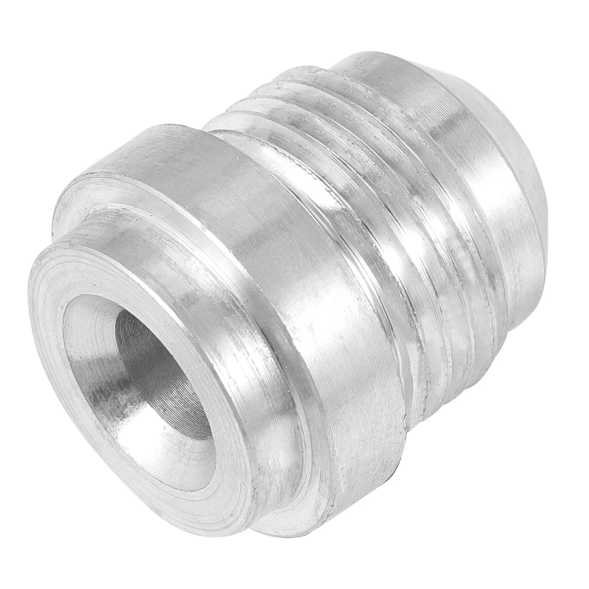 

Aluminum Alloy Welded Joint Adapter Oil Cooling Thread Connector Soldered Fasteners Durable Long Use Strong Pressure Resistance