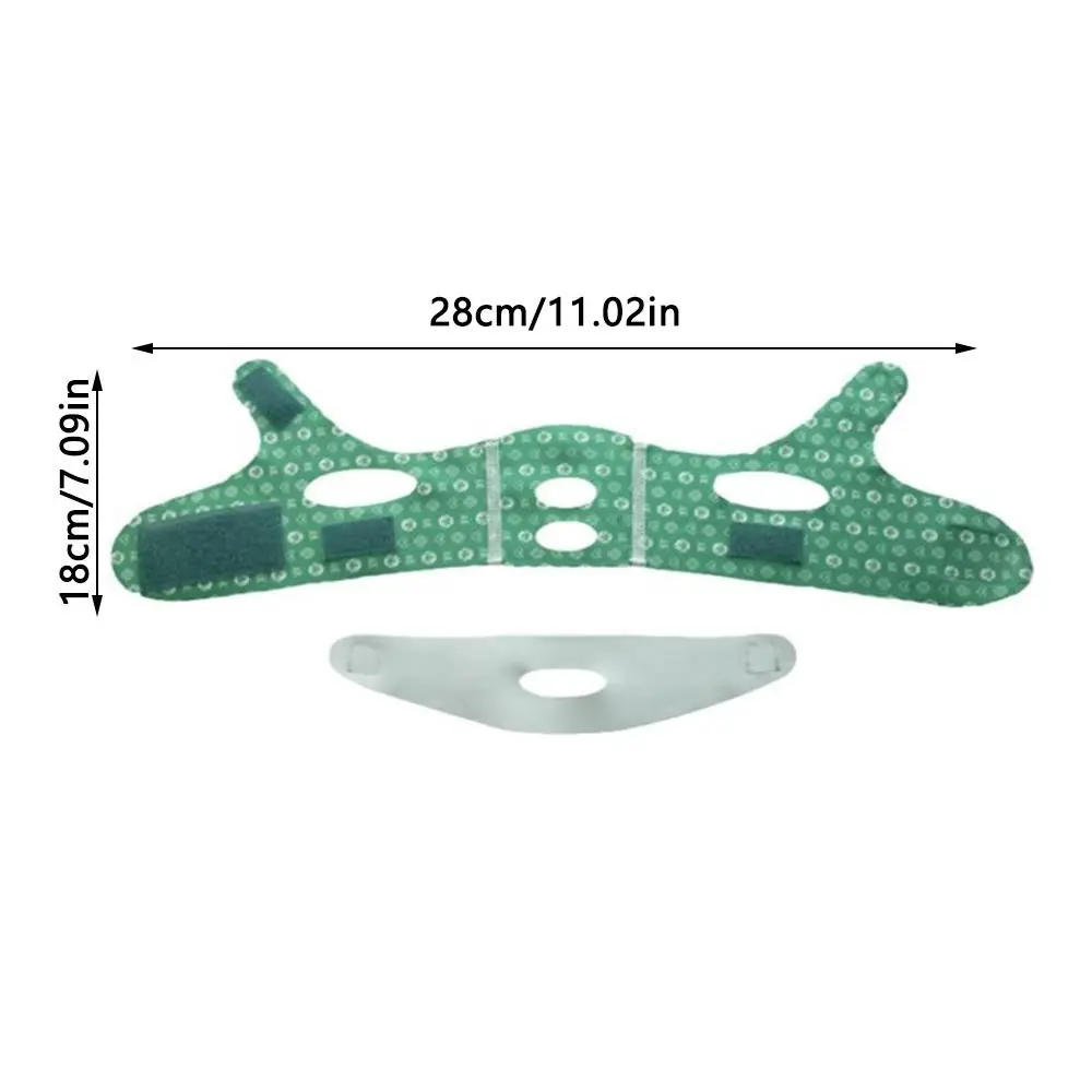 Mascarilla reductora de doble mentón, máscara Facial moldeadora de línea en V, Correa adelgazante Facial, cinturón de estiramiento Facial, máscara para esculpir la cara y dormir