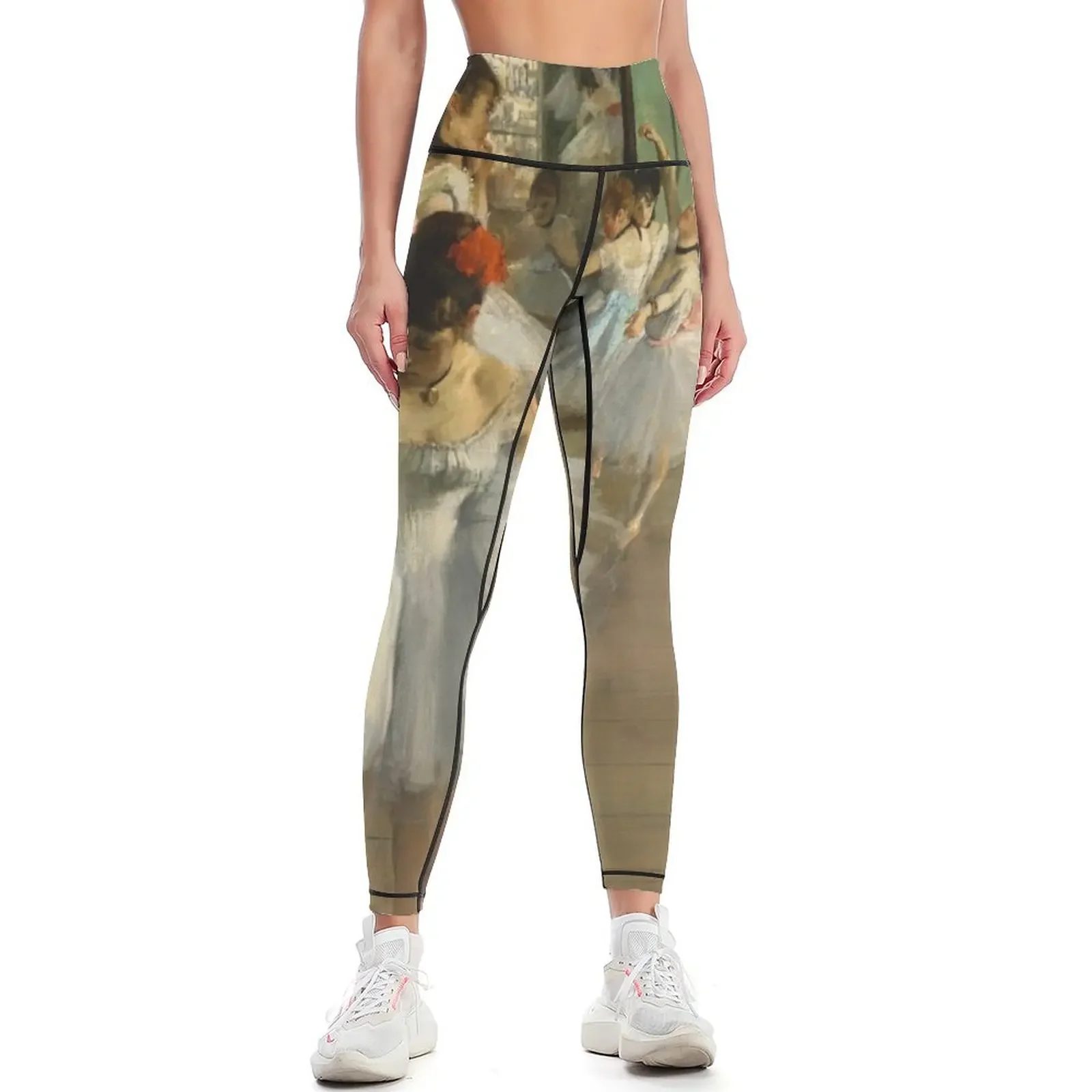 

Edgar Degas. The Dance Class, 1874. Leggings Women's sports Women's high waist gym womans Women sports Womens Leggings